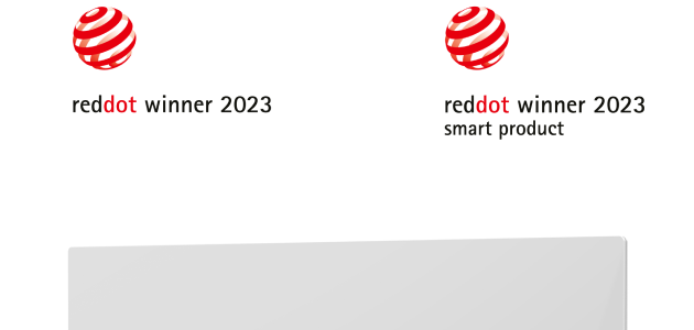 “AENO” augstākās klases ekoloģiskajam viedajam sildītājam “Premium Eco Smart Heater” 2023. gadā ir piešķirta “Red Dot” balva